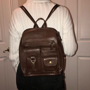 A vintage mini backpack!